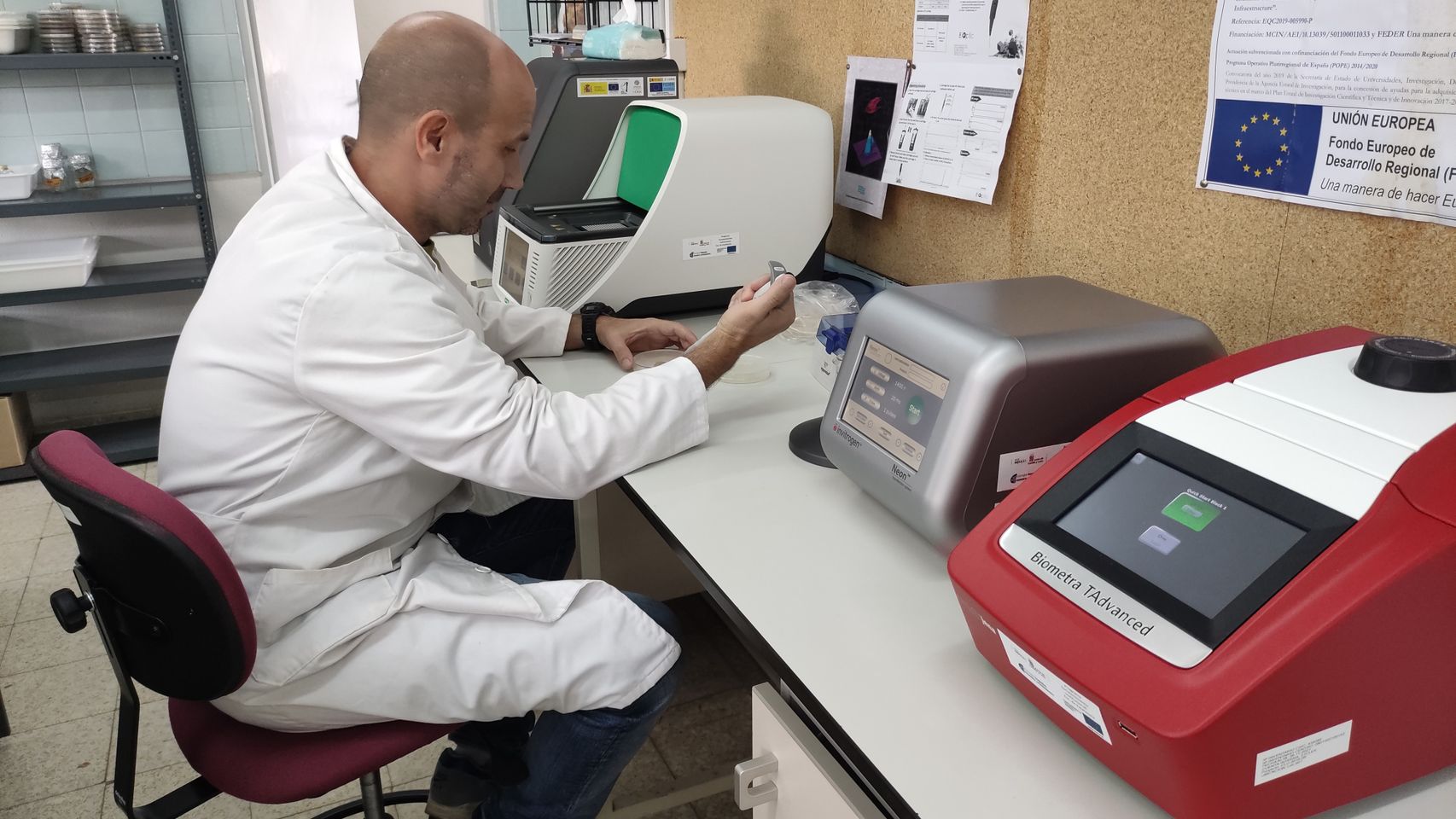 Un investigado del IRNASA-CSIC