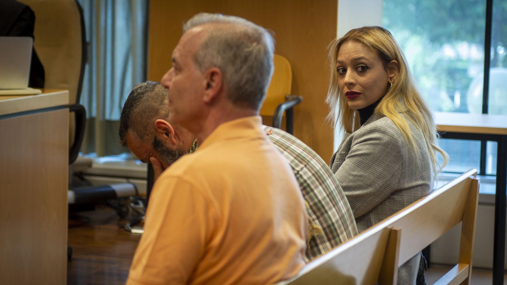 Melisa Ruiz, durante el juicio.