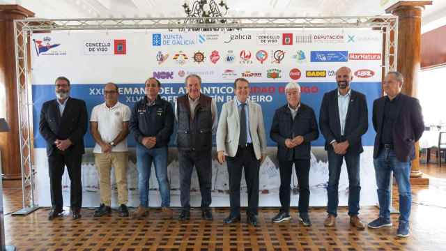 Presentación del evento en la sede del Real Club Náutico de Vigo.
