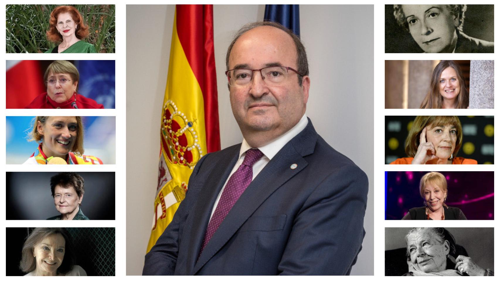 10 mujeres referentes para Miquel Iceta: de Carmen Alborch a Marguerite Yourcenar