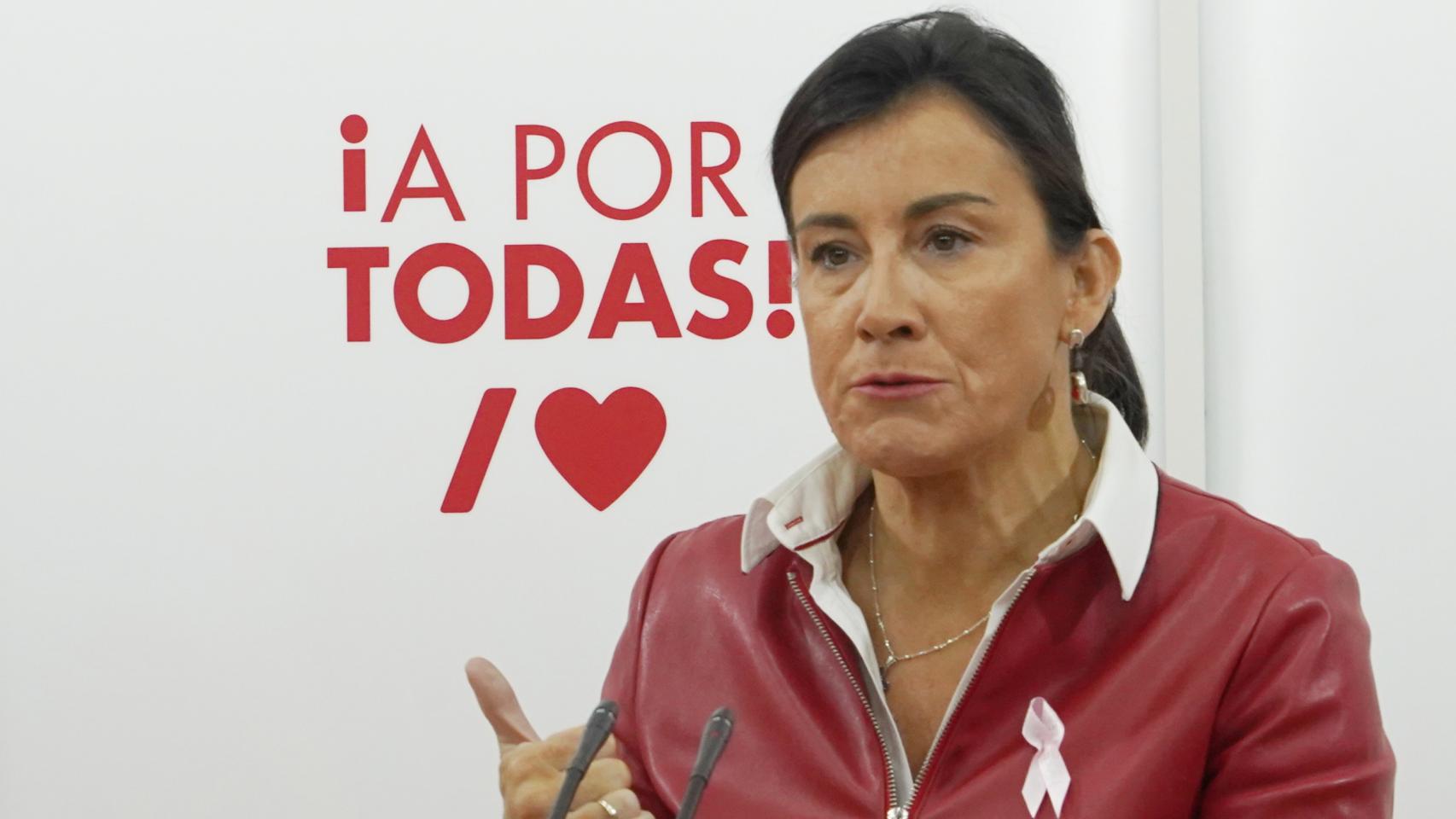 La secretaria de Organización del PSCyL, Ana Sánchez, presenta propuestas que permitan a la ciudadanía afrontar los costes derivados de la crisis energética.