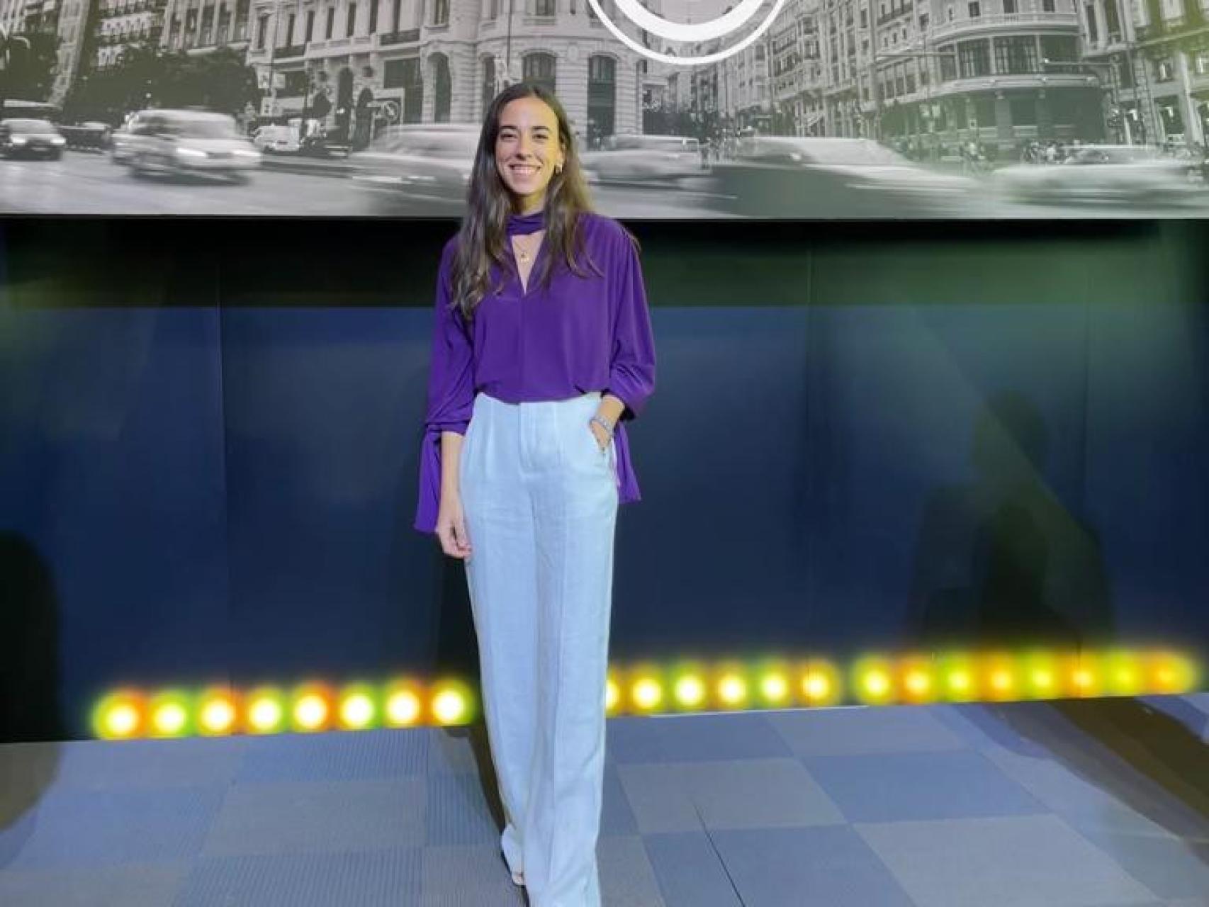 Inés Ovejero en la Gala de la Asociación Madrid Capital Mundial de la Construcción y Global Shapers