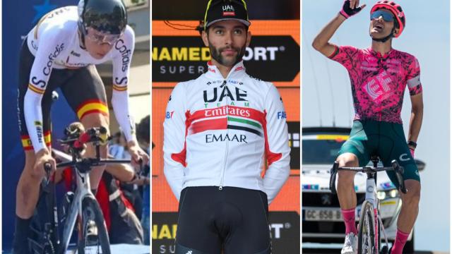 Iván Romeo, Fernando Gaviria e Iván Romeo en un fotomontaje