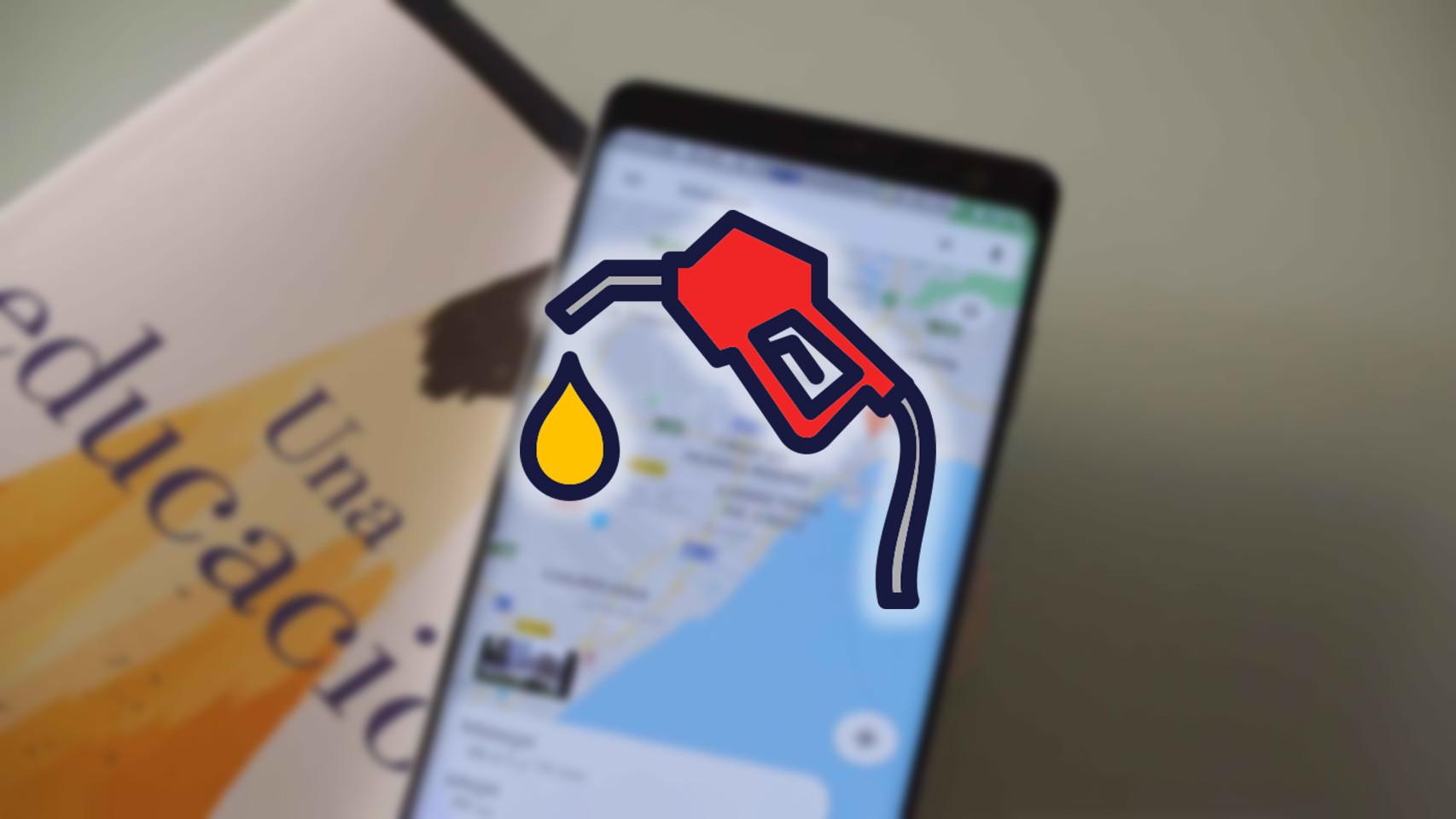 Echa gasolina más barata en Google Maps