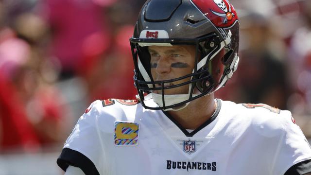 Tom Brady, en un partido de los Tampa Bay Buccaneers de la temporada 2022/2023