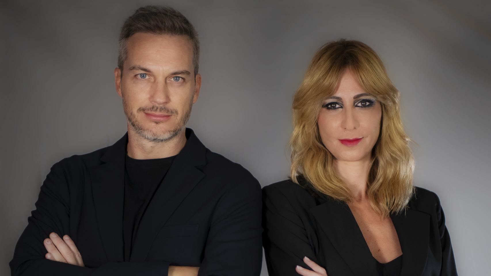 Rafa Navarro, cofundador y Responsable de Negocio de PlayFilm, y Raquel Valero, cofundadora y CEO de la compañía.