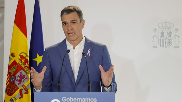El presidente del Gobierno, Pedro Sánchez, este miércoles.