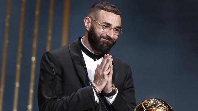 Karim Benzema, tras recibir el Balón de Oro