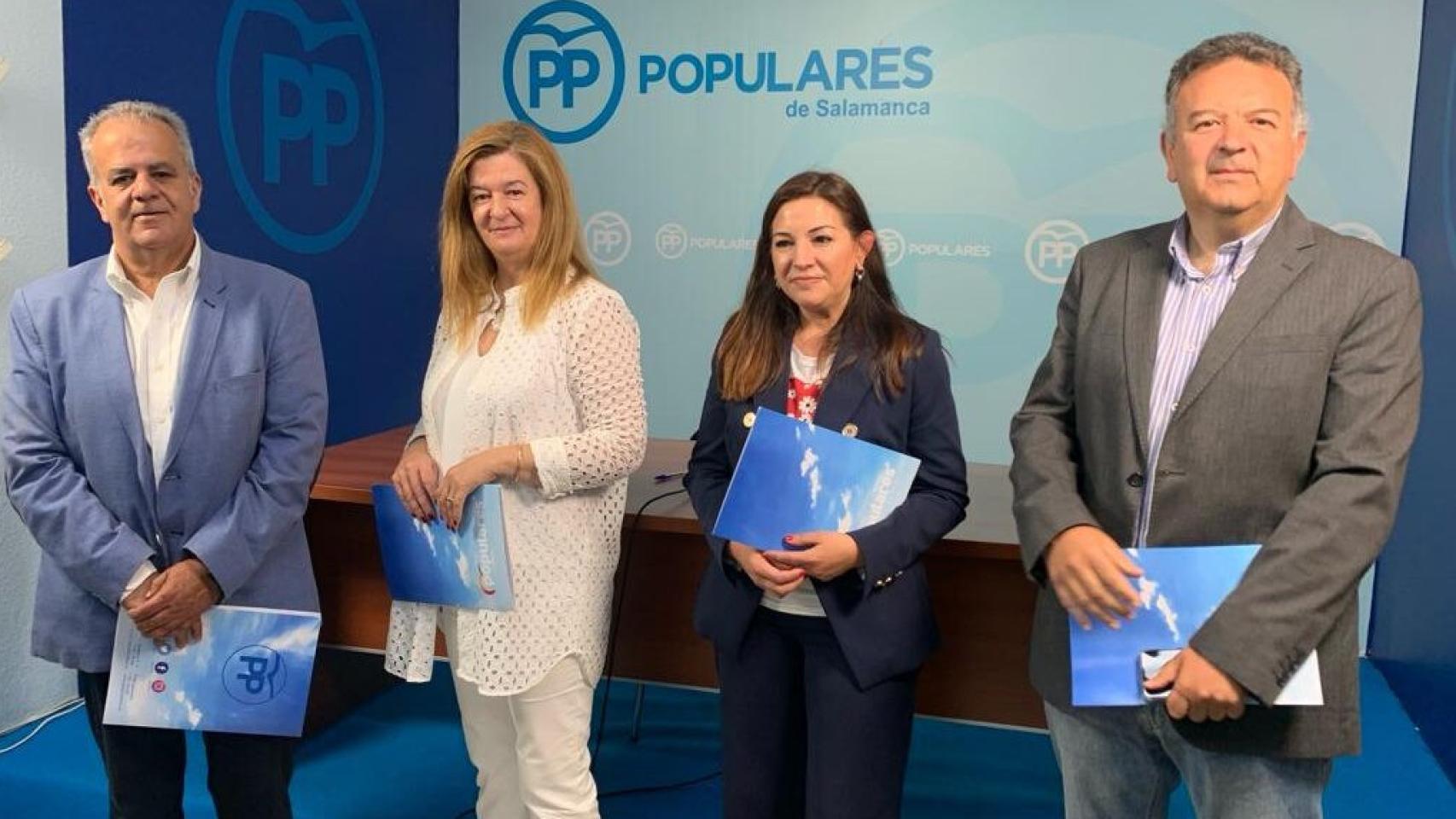 Procuradores del PP de Salamanca