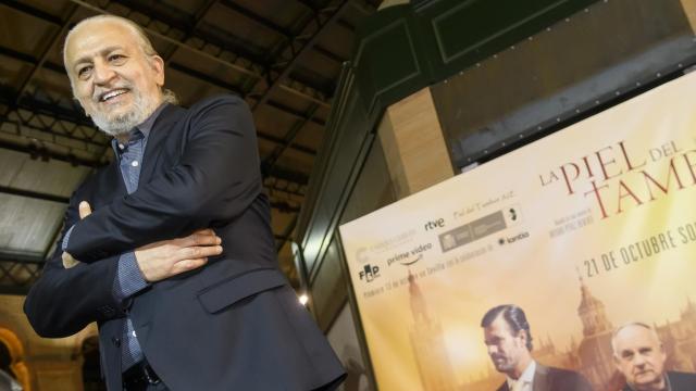 Sergio Dow en la 'premier' de 'La piel del tambor'. Foto: EFE/Raúl Caro