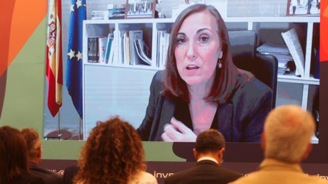 Clara Sanz López, secretaria general de FP en el Ministerio de Educación, durante su participación en el foro.