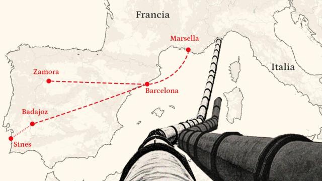 El BarMar, el gasoducto por mar a Francia para transportar hidrógeno verde.
