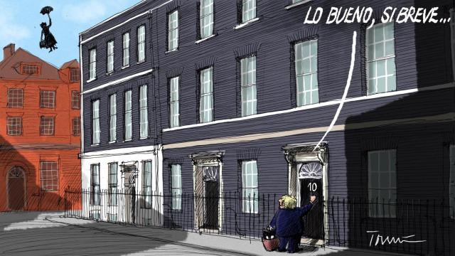 Viñeta de Tomás Serrano.