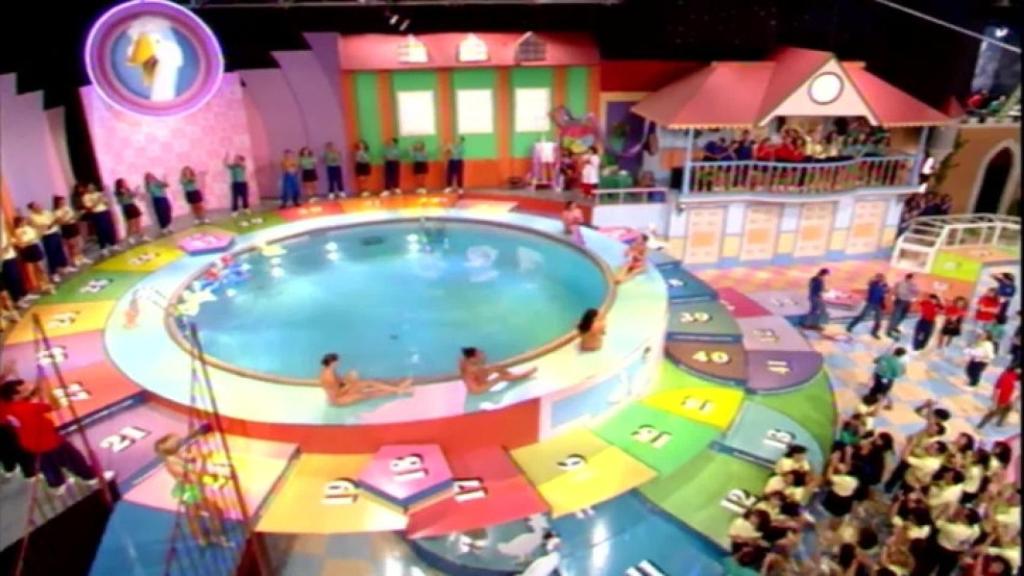 Parte del que era el plató del concurso