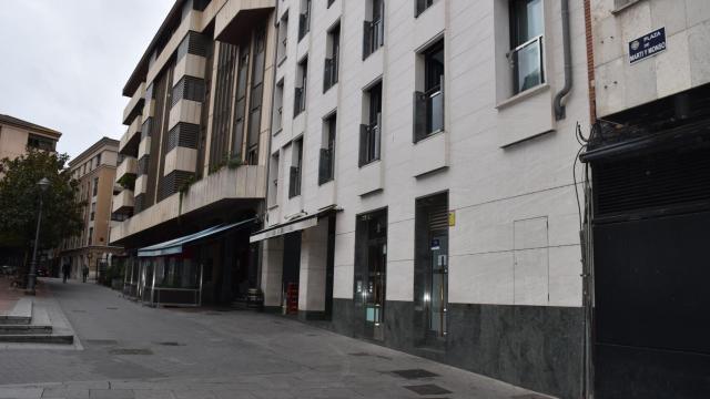Plaza de Martí y Monsó en el centro de Valladolid