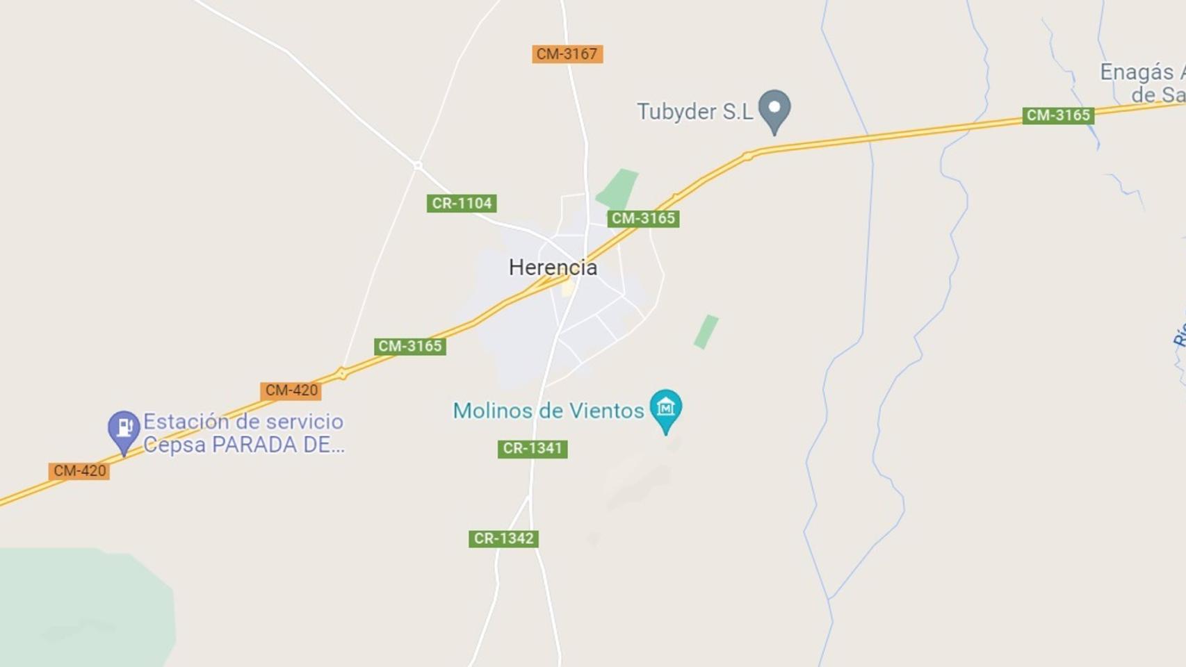 Plano de Herencia en Google Maps