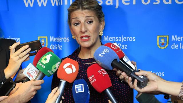 Yolanda Díaz, vicepresidenta del Gobierno,  asiste a la celebración del 60º Aniversario de la Asociación Mensajeros de la Paz.