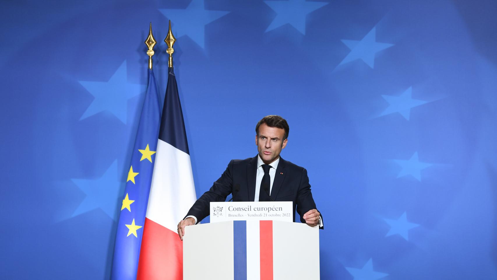 El presidente de Francia, Emmanuel Macron.
