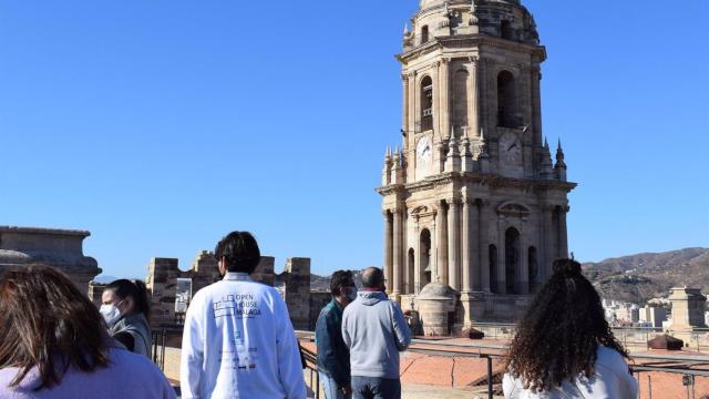 Visita a las cubiertas de la Catedral, en una imagen de archivo.