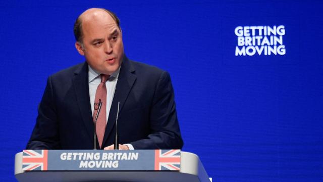 El ministro de Defensa británico, Ben Wallace, en una imagen de archivo.