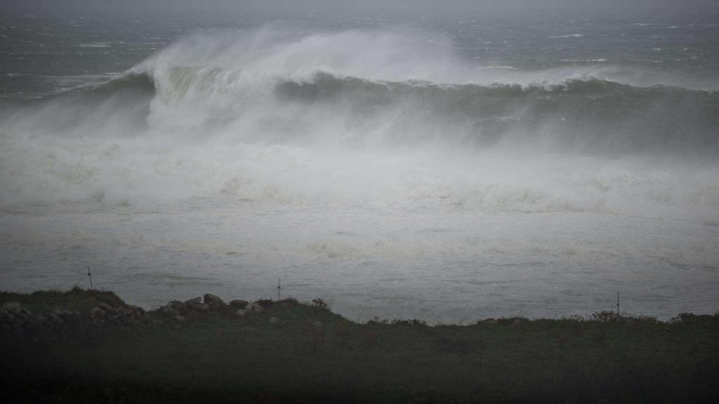 Temporal costero en Galicia.