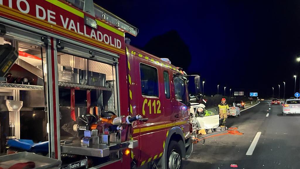 Imagen de archivo de un accidente en la VA-30