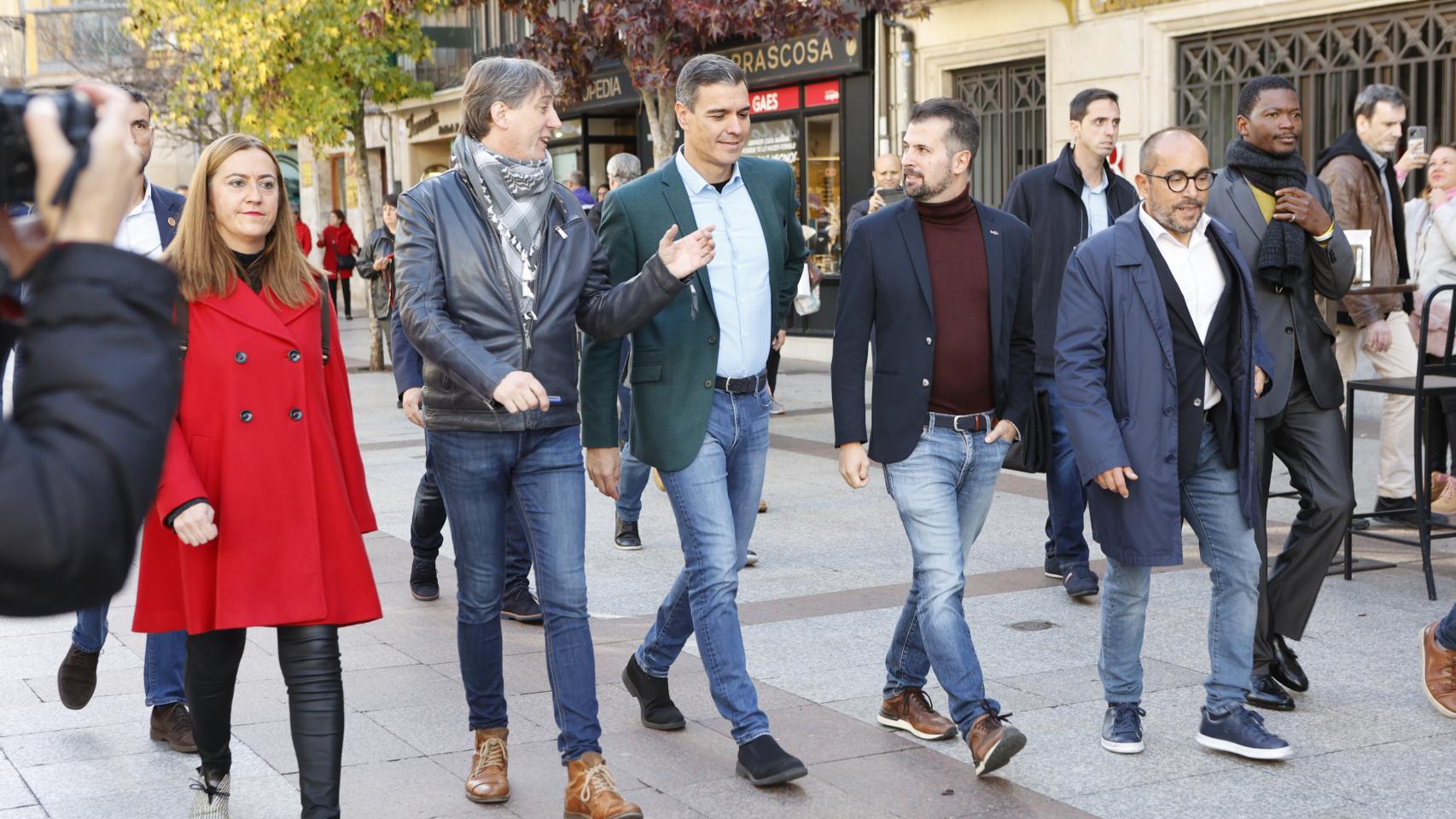 Acto político del PSOE con la participación del secretario general del partido y presidente del Gobierno, Pedro Sánchez