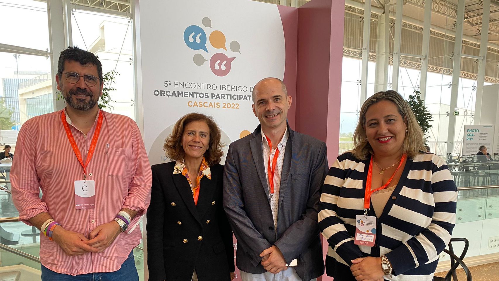El concejal Alberto Bustos en los 'Encuentros Ibéricos de Democracia y Presupuestos Participativos'