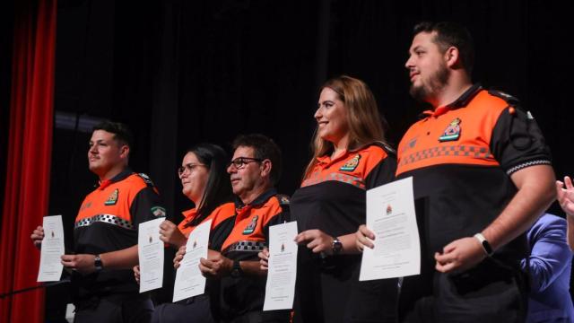 El Ayuntamiento celebra el 30 aniversario de Protección Civil de Málaga.
