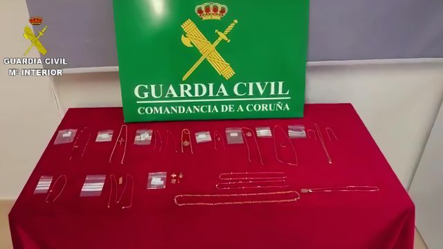 Detenidos dos vecinos de Santiago como presuntos autores de ocho robos de joyas con violencia