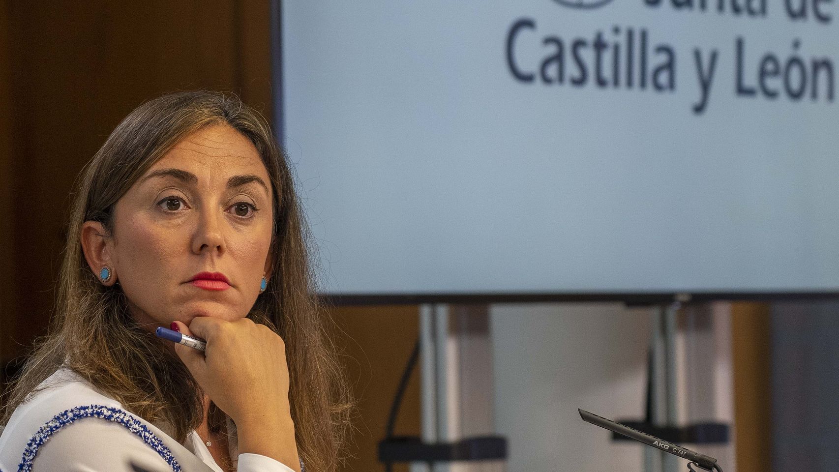 La consejera de Movilidad y Transformación Digital, María González Corral