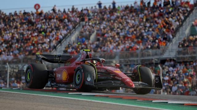 Carlos Sainz en el GP de EEUU