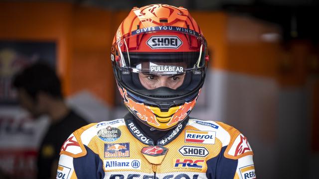 Marc Márquez, durante el Gran Premio de Malasia de MotoGP 2022