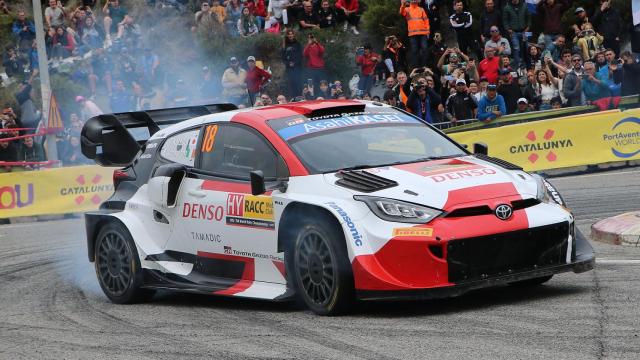 Takamoto Katsuta, piloto de rally del Toyota Gazoo Racing WRT.