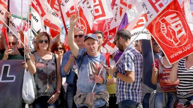 Manifestación de UGT
