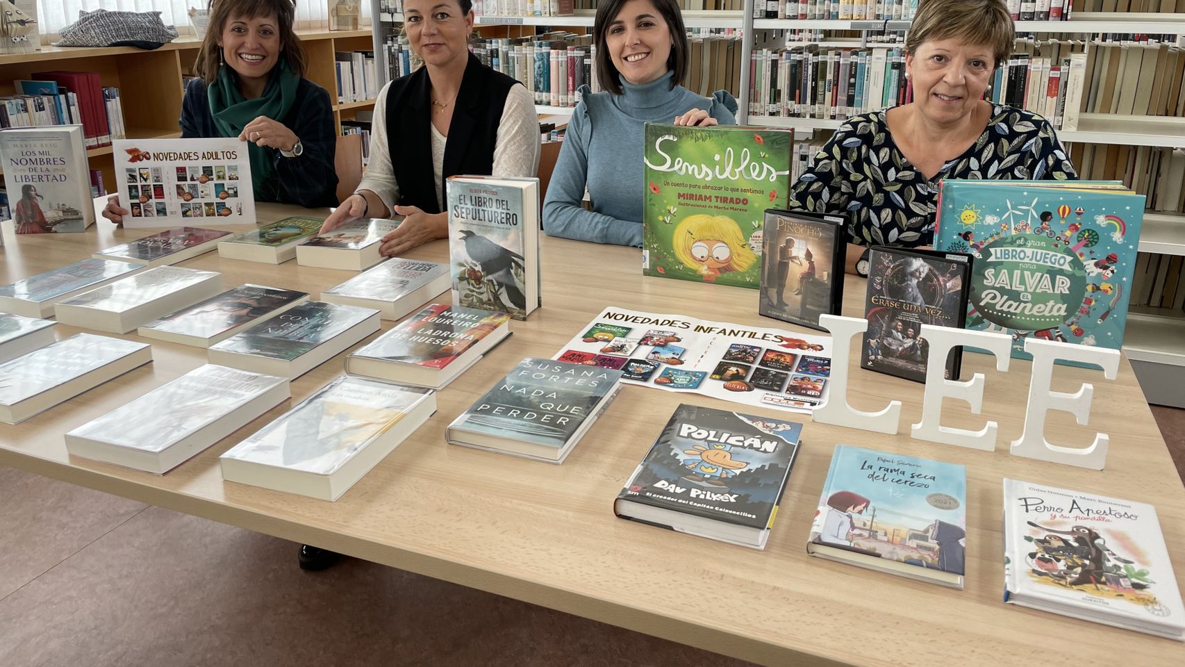 Presentación de las nuevas novedades que se incluen en la colección de la Biblioteca de Guijuelo