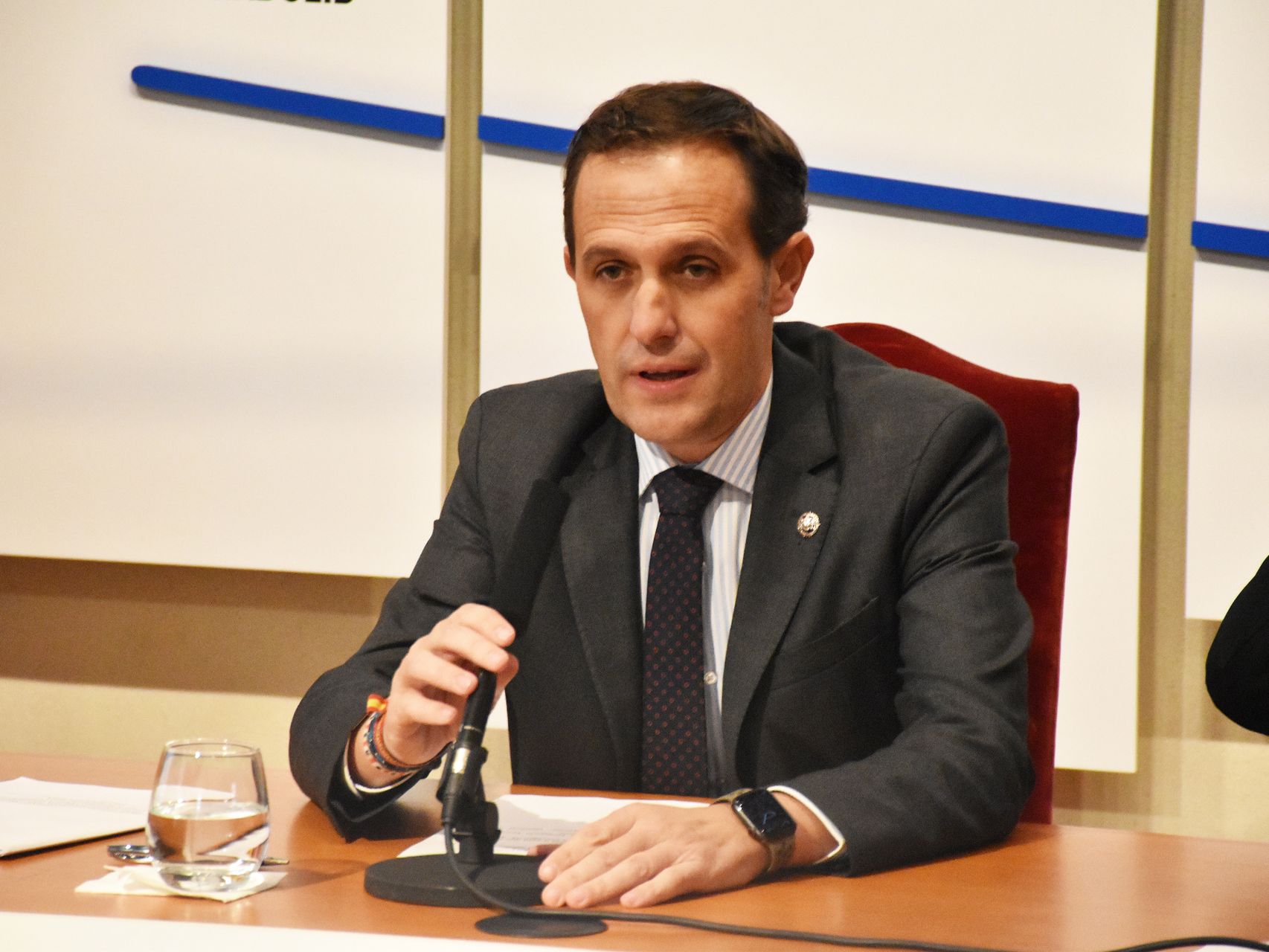 Conrado Íscar, presidente del PP de Valladolid y de la Diputación, en una imagen de archivo.
