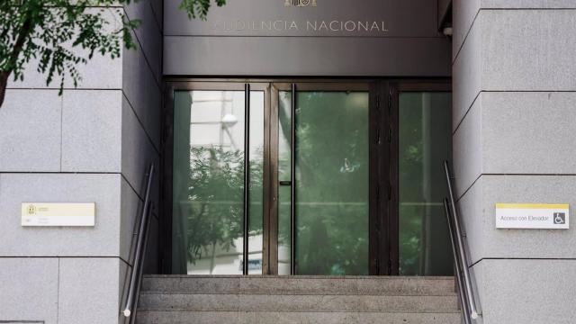 Fachada de la Audiencia Nacional.