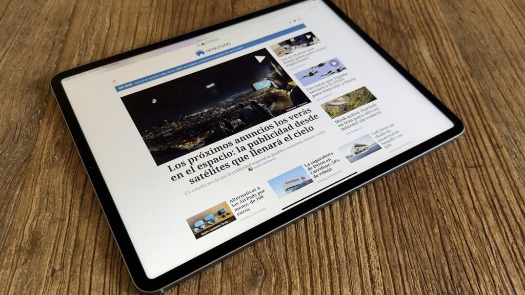 Actual iPad Pro con chip M2