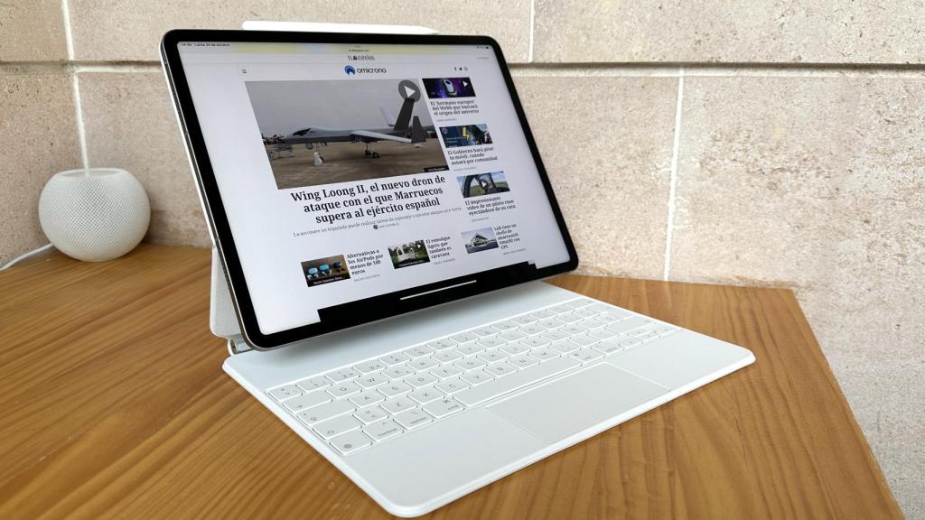 iPad Pro M2 en Magic Keyboard