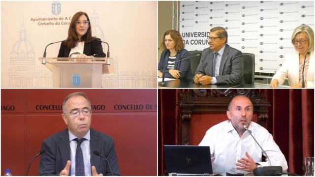 Santiago estudia reclamar por la agencia de la IA e Inés Rey reitera la buena posición de A Coruña