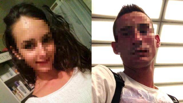 A la derecha, Dori, la camarera de 27 años asesinada el pasado domingo en Alcoy. A la izquierda, Guillermo, su pareja y presunto asesino.