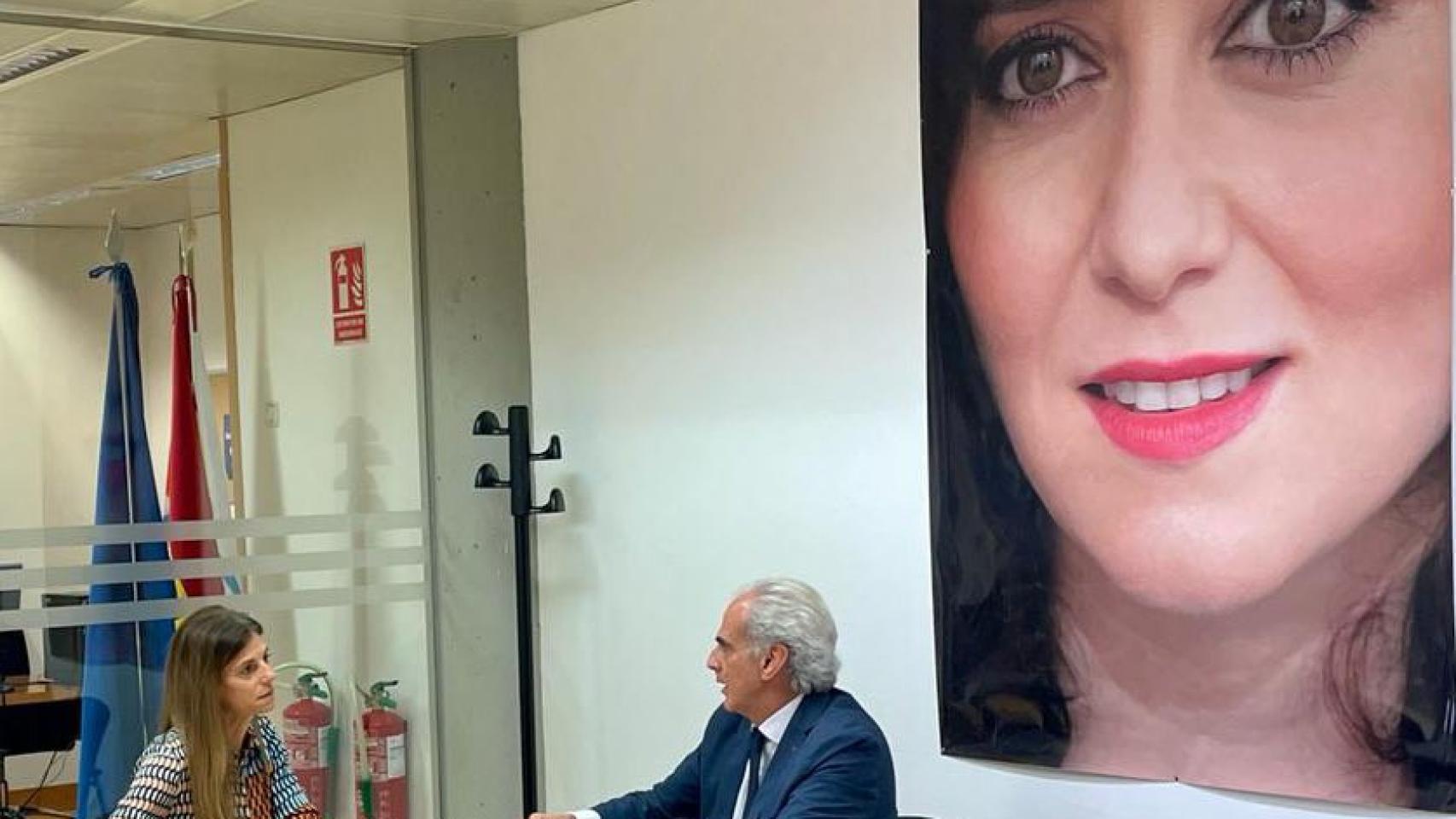 Detalle de la fotografía que se ha hecho viral.