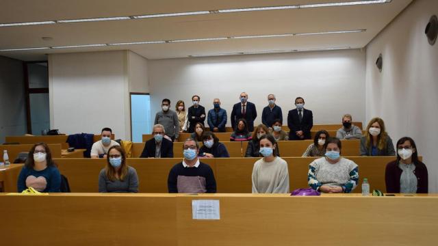 Participantes de la primera edición del Programa universitario para o emprego e a vida autónoma.