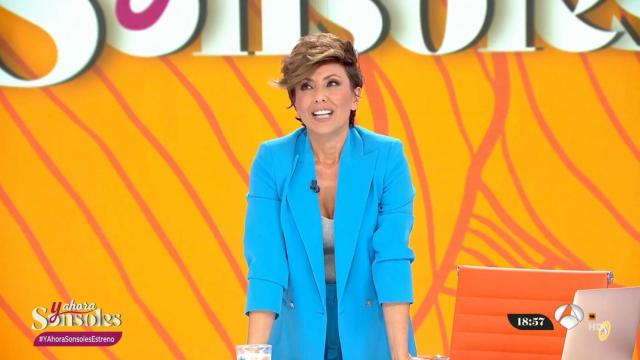 Sonsoles Ónega en el primer programa de ‘Y ahora Sonsoles’