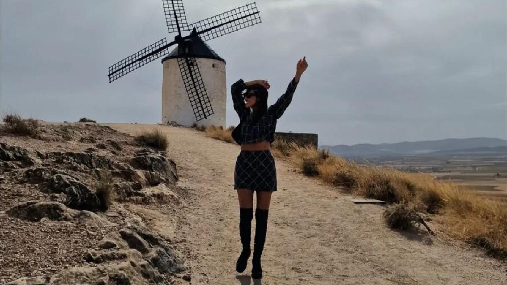 Paula Echevarría en Castilla-La Mancha. Foto: Instagram @pau_eche.