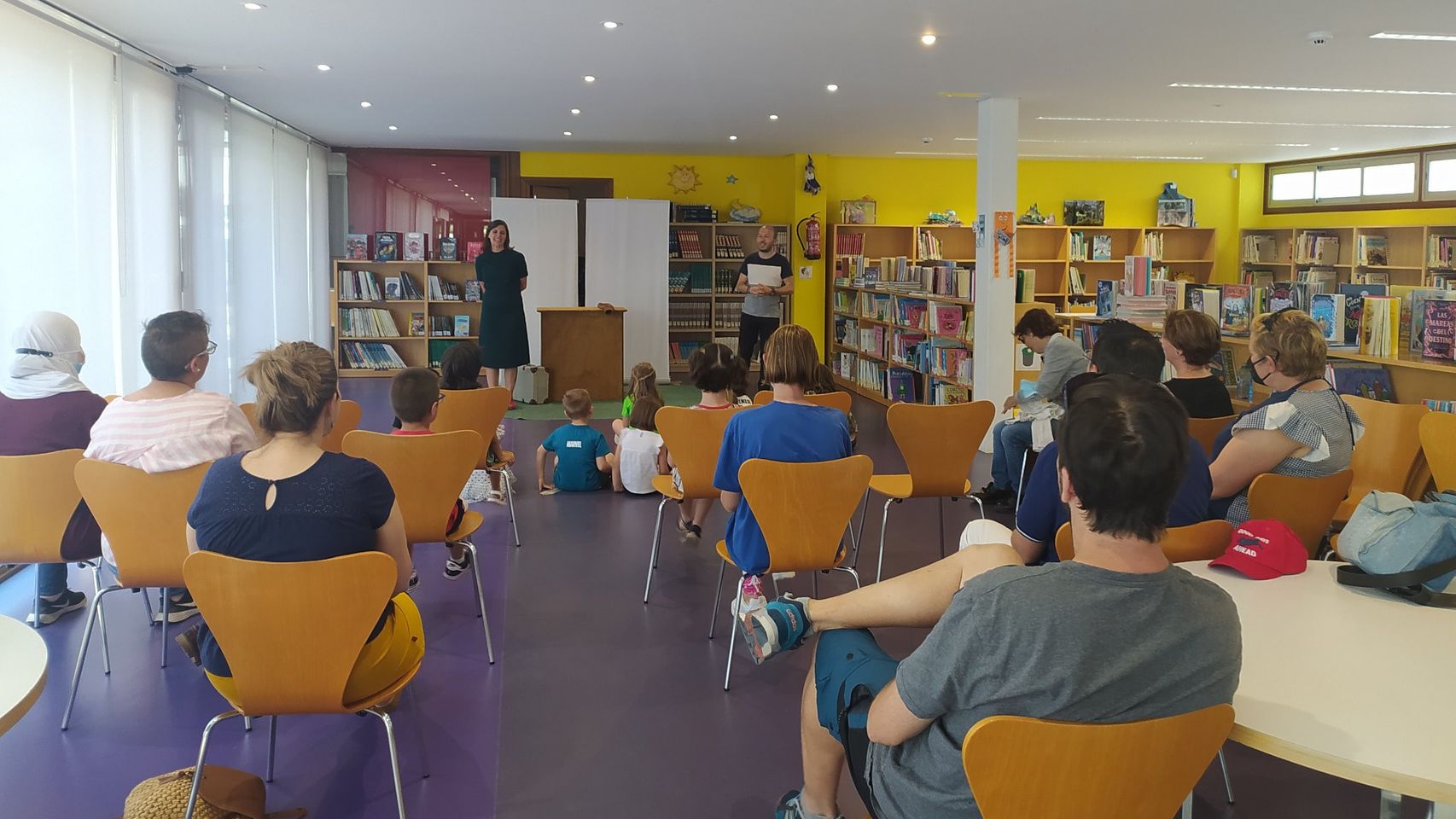 Imagen de archivo de una de las actividades de la Casa Cultura y Biblioteca Jesús Meneses