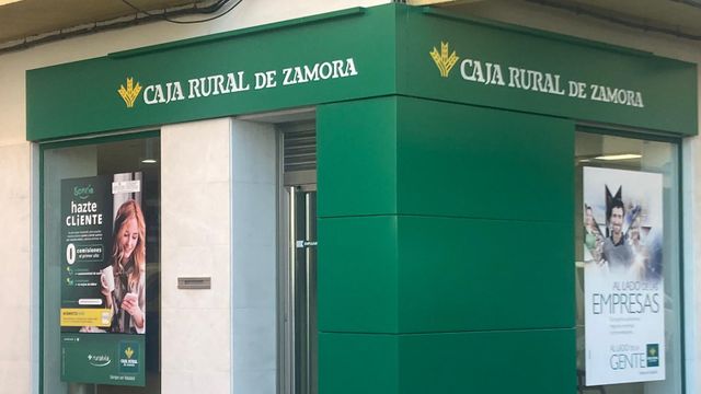 Una sucursal de Caja Rural de Zamora en Valladolid
