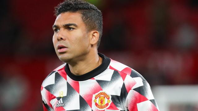Casemiro, con el Manchester United