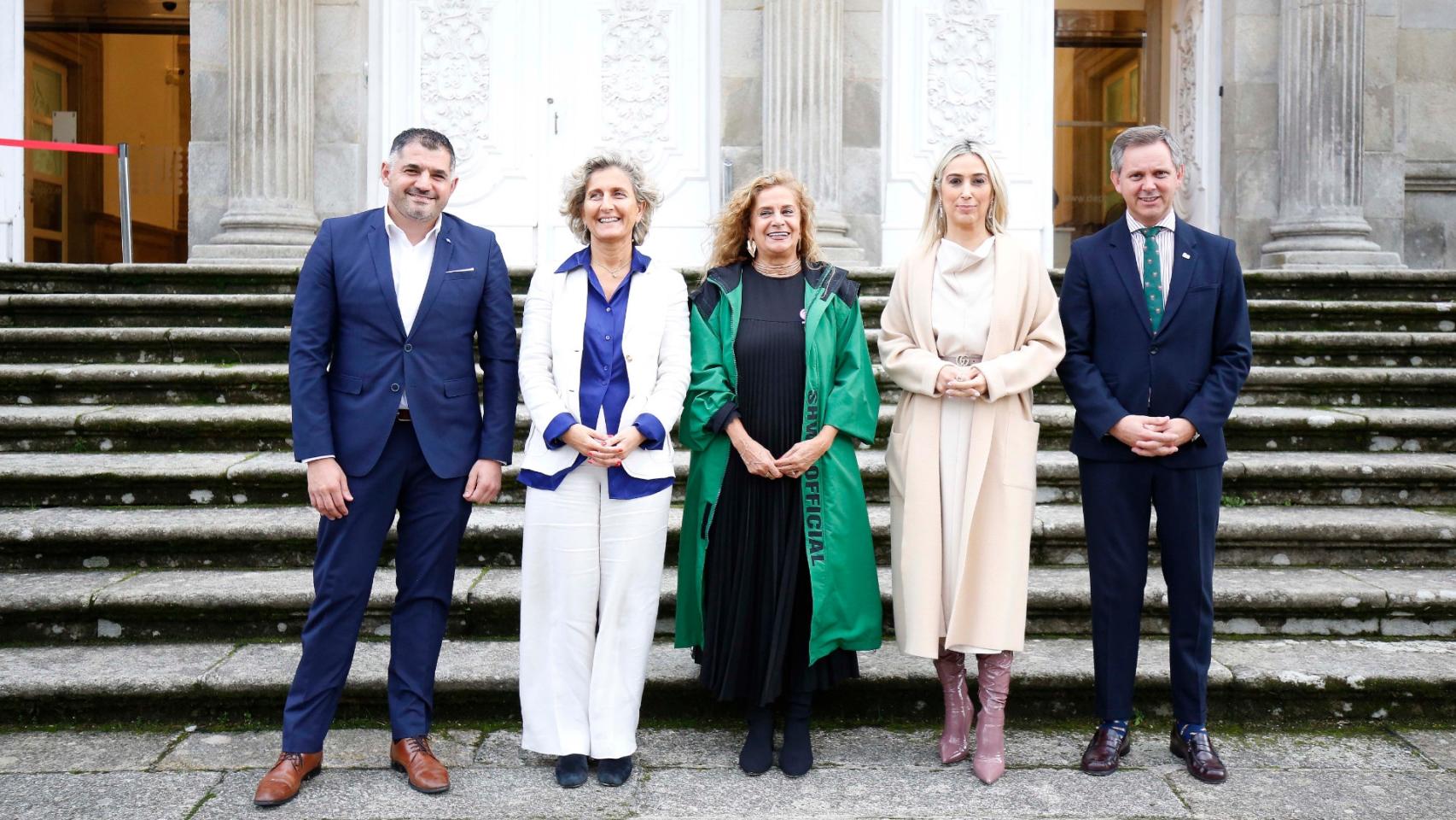 Visita de la ministra de Coesão Territorial de Portugal a Pontevedra.